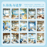 30PCS paper pack Landscape Diary (P072801)