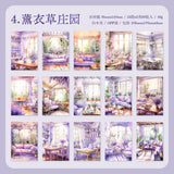 30PCS paper pack Landscape Diary (P072801)