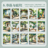 30PCS paper pack Landscape Diary (P072801)