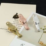 1pc Alligator head metal clip（c120102）