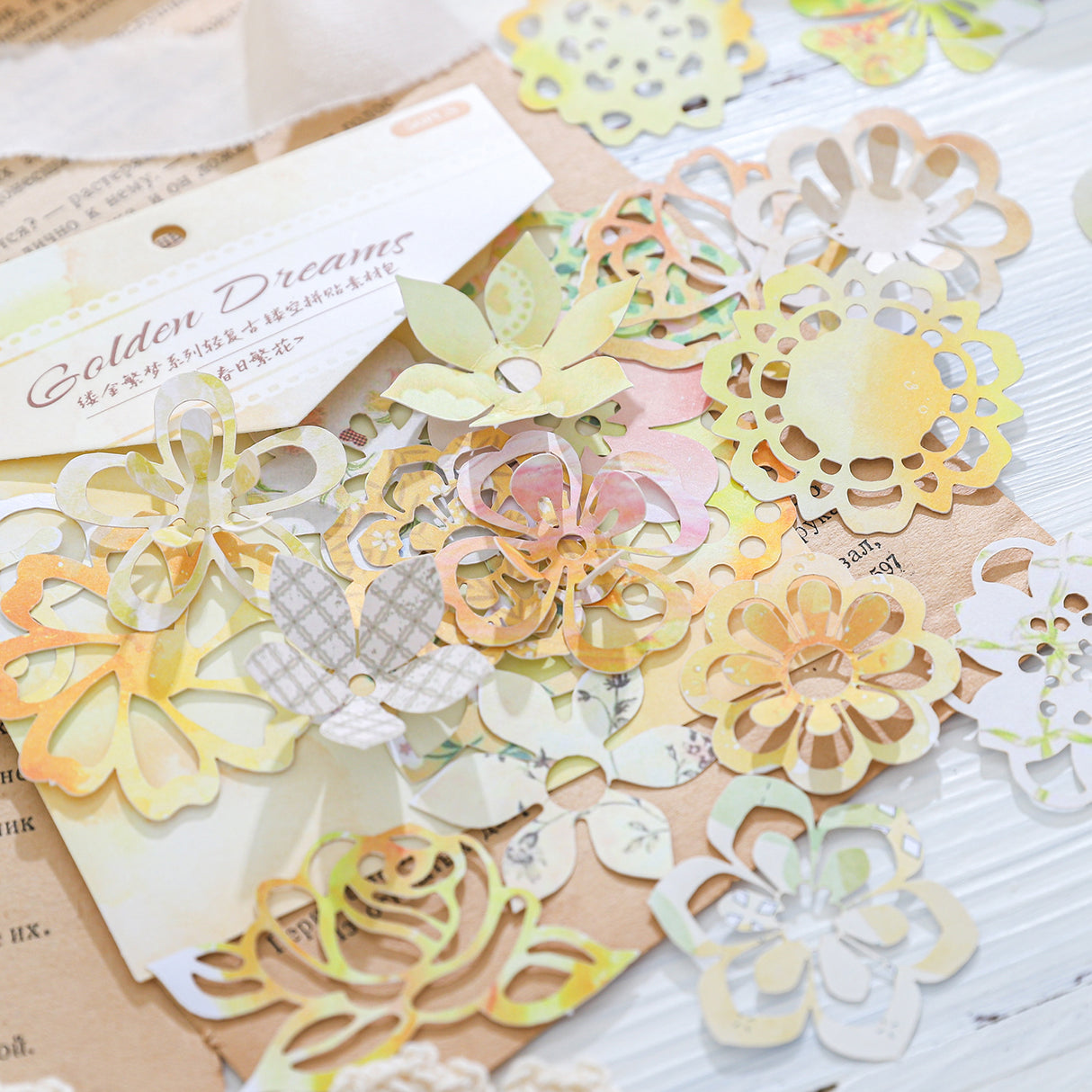 25pcs die-cut paper (p081911)