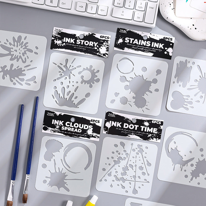 6pcs stencil (B092306)