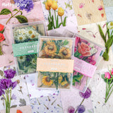 31pcs sticker+paper pack Flower (p080404)