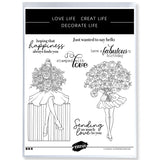 1pc beauty clear stamp (z112605)