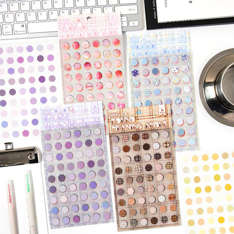 6pcs dot sticker pack (S25042709)