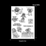 1pc dog clear stamp (z112612)