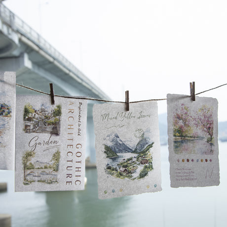 20pcs leisure journey paper pack (P25042705)