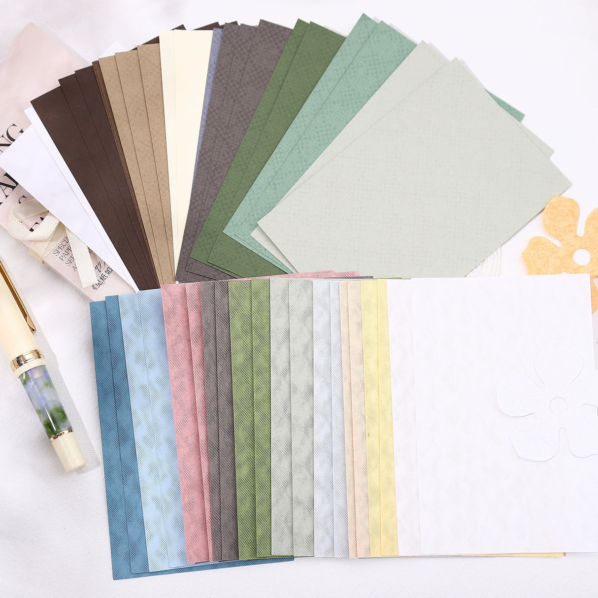 30pcs vintage vellum paper pack (P25010404)