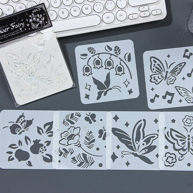 6pcs stencil (B092308)