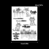 1pc cat clear stamp (z112611)