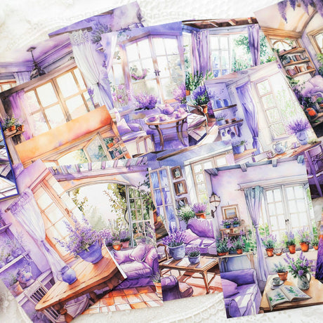 30PCS paper pack Landscape Diary (P072801)