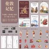 44pcs travel paper+sticker pack (P25050503)