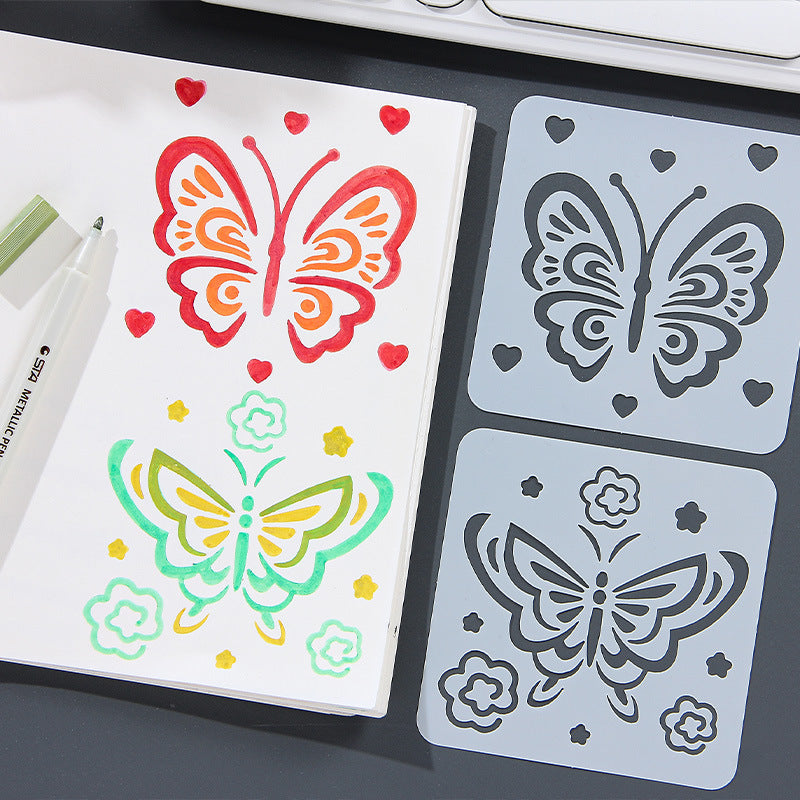 6pcs stencil (B092308)