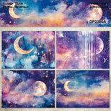 8pcs moon paper pack (P123118)