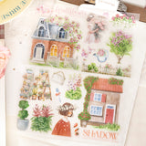 2pcs transfer sticker pack Her Courtyard (S081304)