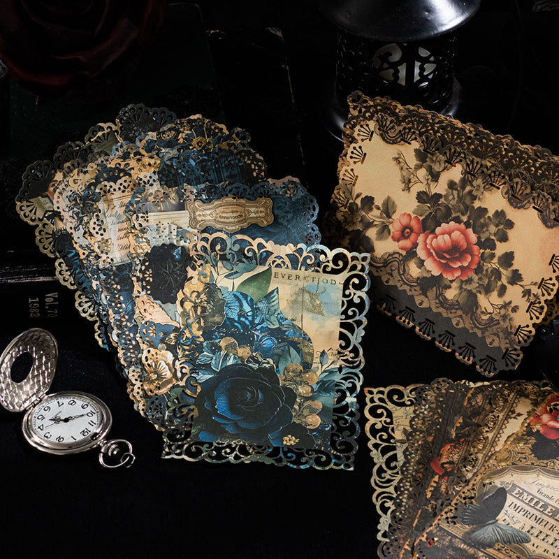 10pcs paper pack Gothic Romance (p073006)