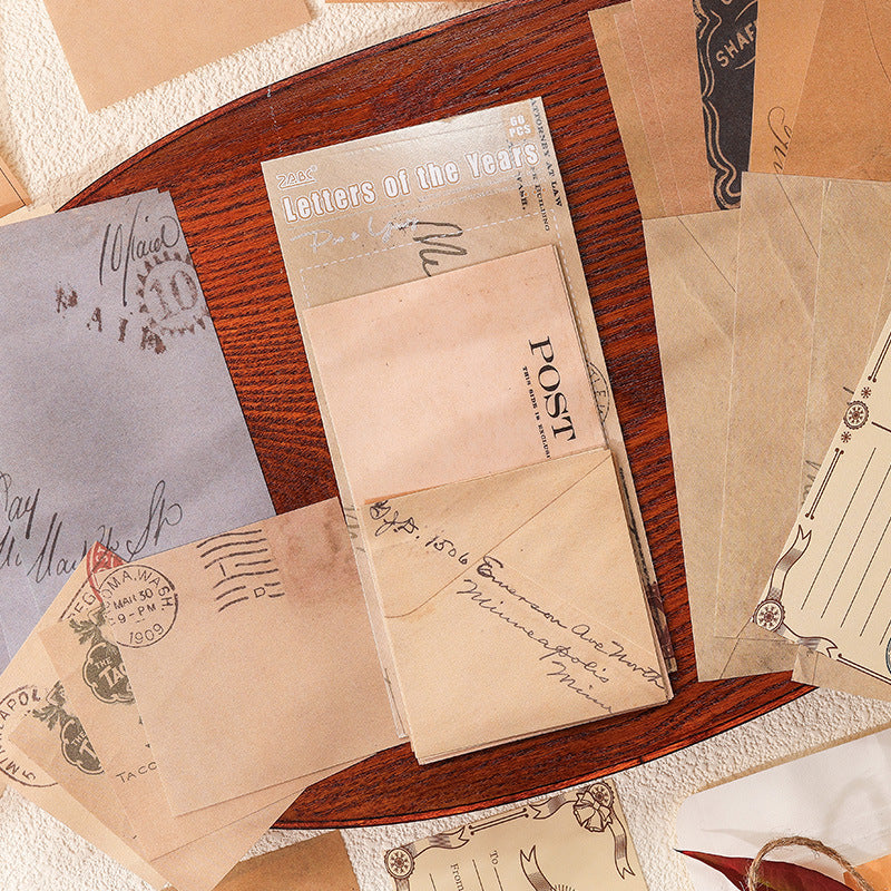 60pcs vintage paper pack (P121012)