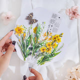 10pcs flower sticker pack (s120509)