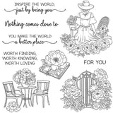 1 pcs beauty  clear stamp (z112609)