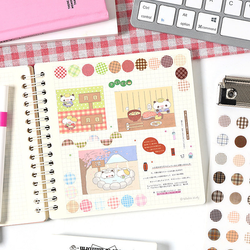 6pcs dot sticker pack (S25042709)