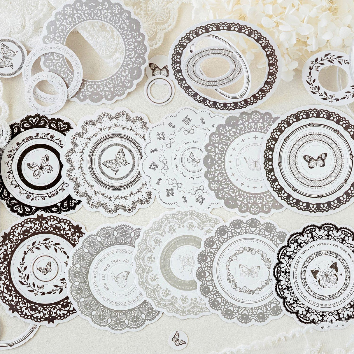 20pcs Lace  sticker pack（S121006）