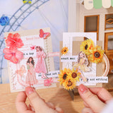 20 pcs  sticker book cute series mini pre-cut (TZB07183)