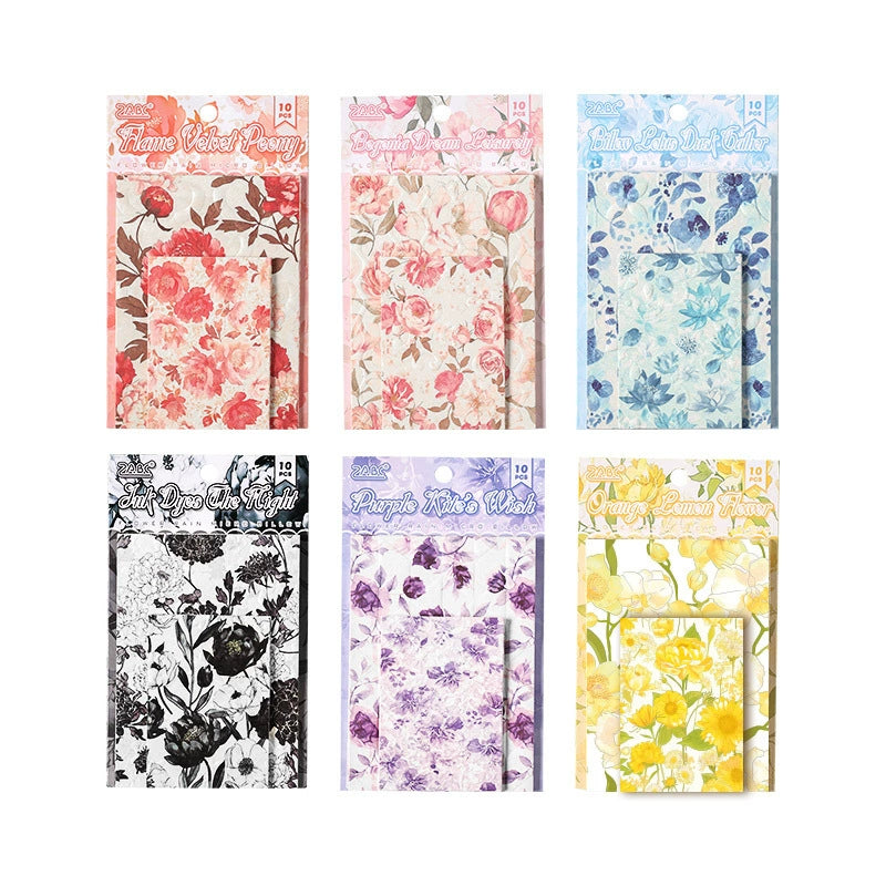 10pcs flower paper pack (P123104)