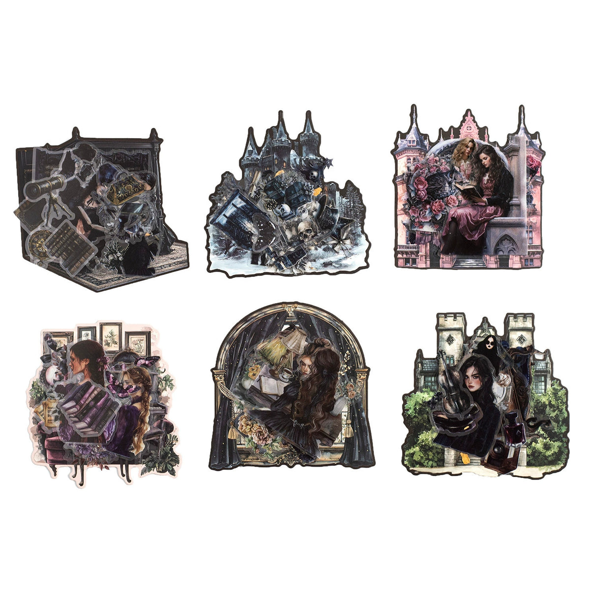 25pcs gothic sticker pack (s123113)