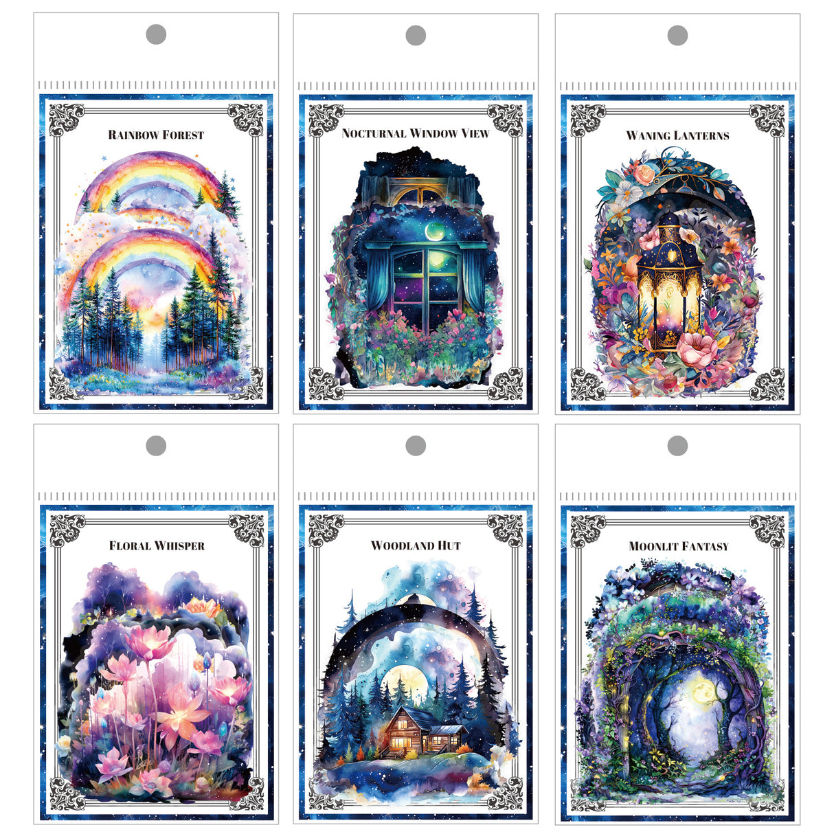 20pcs mysrery fantasy sticker pack (S25042902)