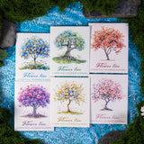 10pcs sticker pack Flower tree（S07196）