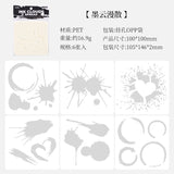 6pcs stencil (B092306)