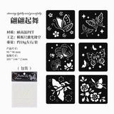 6pcs stencil (B092308)