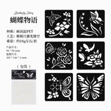 6pcs stencil (B092308)