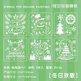 6pcs stencil (B101601)