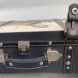 1 wooden lether XXL size boutique suitcase (AUXXL120702)