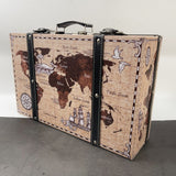 1 wooden lether XXL size boutique suitcase (AUXXL120702)