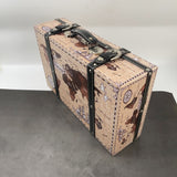 1 wooden lether XXL size boutique suitcase (AUXXL120702)