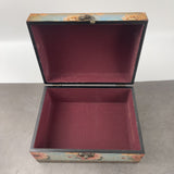 Peacock vintage wooden box(AUL120705)