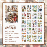 20pcs scenery sticker book（TZB121301）