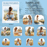 10pcs sticker book Warm sun(S07193)