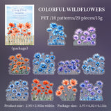 20pcs sticker pack Viewing Flowers(S07198)