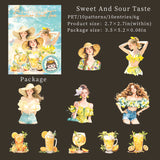 10pcs sticker pack Summer Iced Tea (S073005）