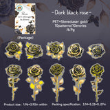 10pcs sticker pack Roses(S080909)