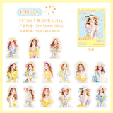 30pcs sticker pack Fell into Flowers girl (S080910)