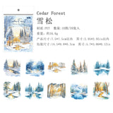 20pcs trees sticker pack (S25031702)