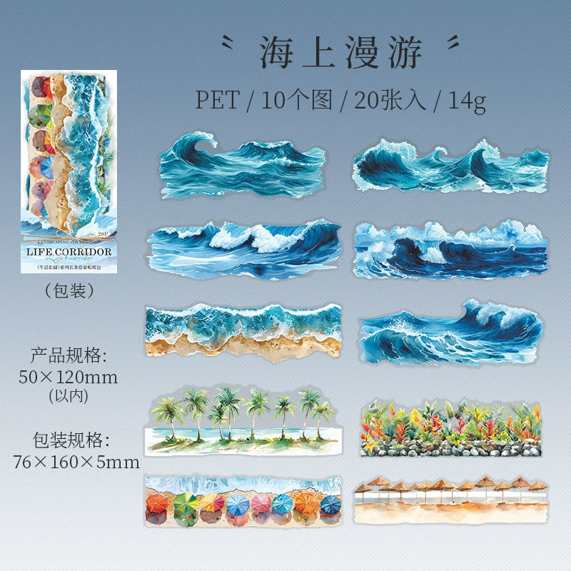 20pcs life sticker pack (S25032902)