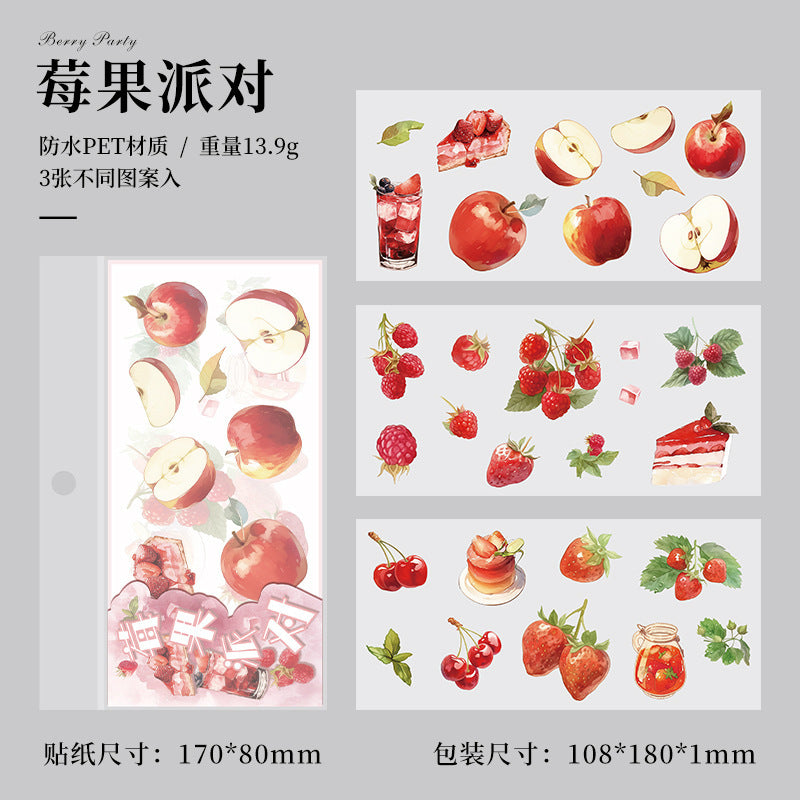 3pcs pre-cut sticker pack (S25042804)