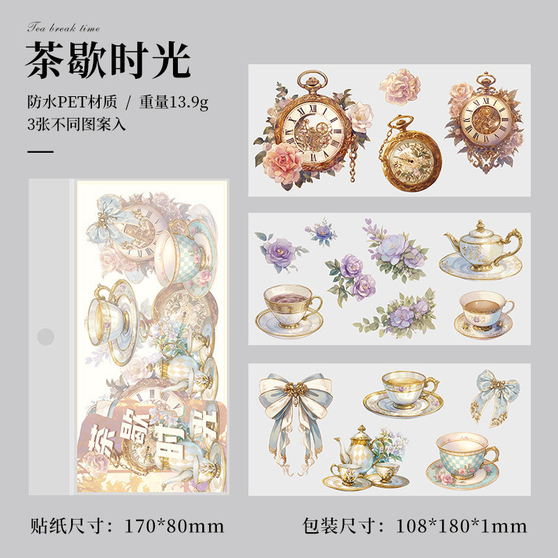 3pcs pre-cut sticker pack (S25042804)