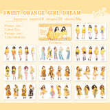 20 pcs  sticker book cute series mini pre-cut (TZB07183)