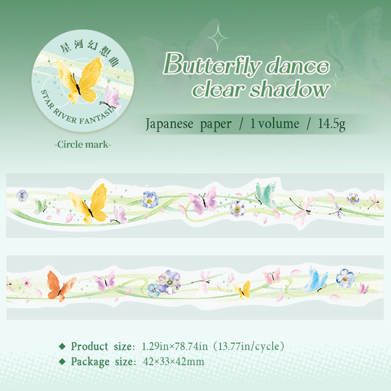 1 roll Washi tape (T111203)